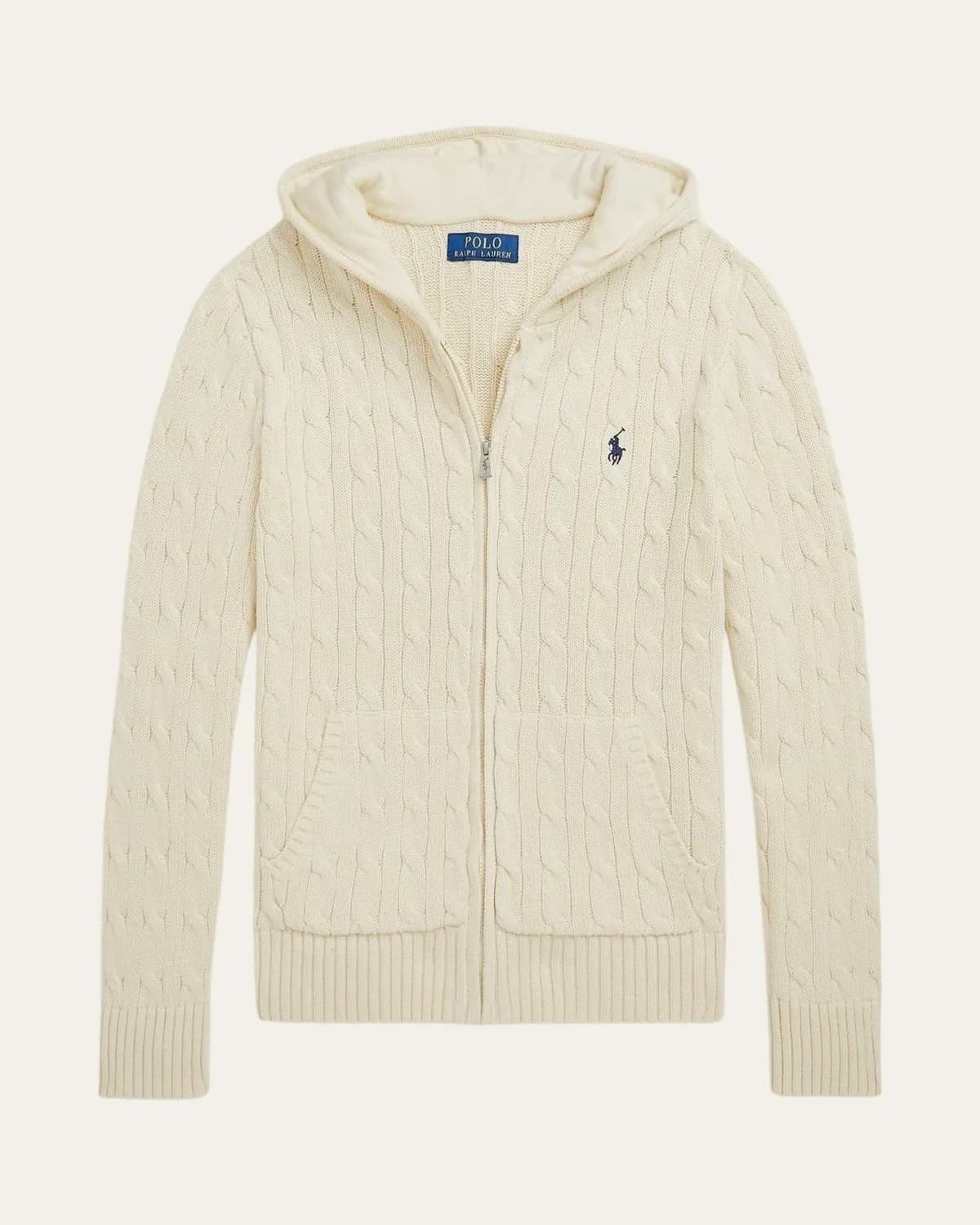 Chaqueta tejida con capucha, juvenil Polo Ralph Lauren