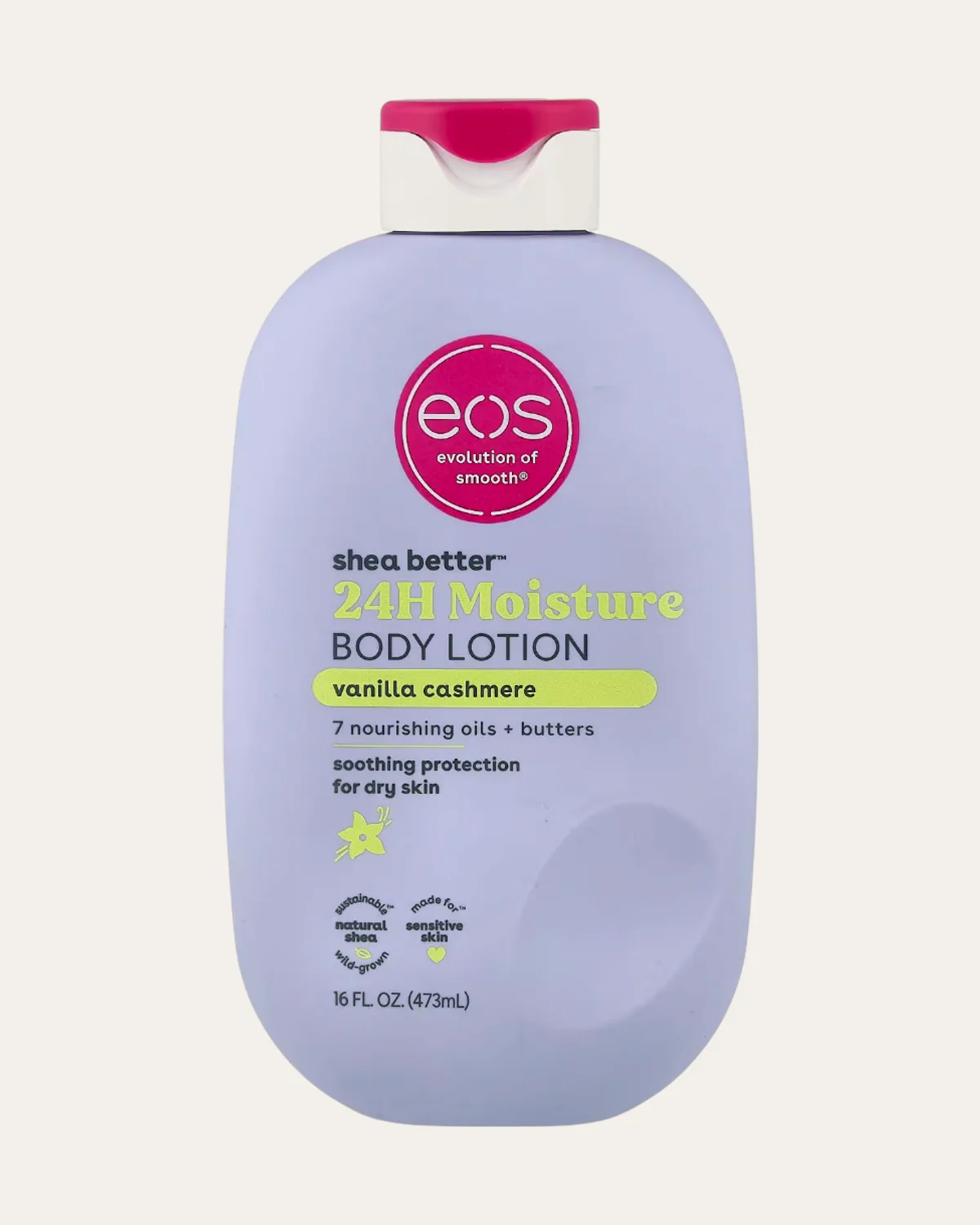 Crema corporal Shea Better 24H Moisture eos, Vanilla Cashmere