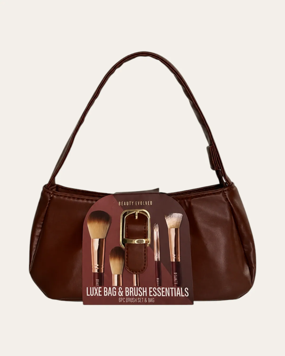 Bolso con set de brochas