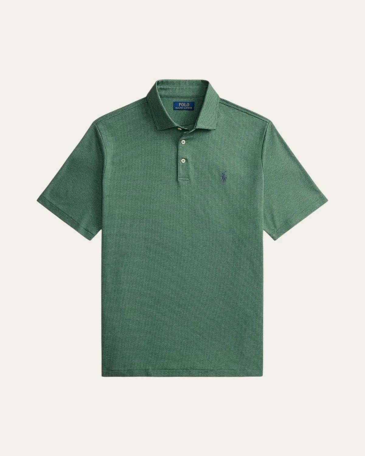 Camiseta polo textura houndstooth Polo Ralph Lauren