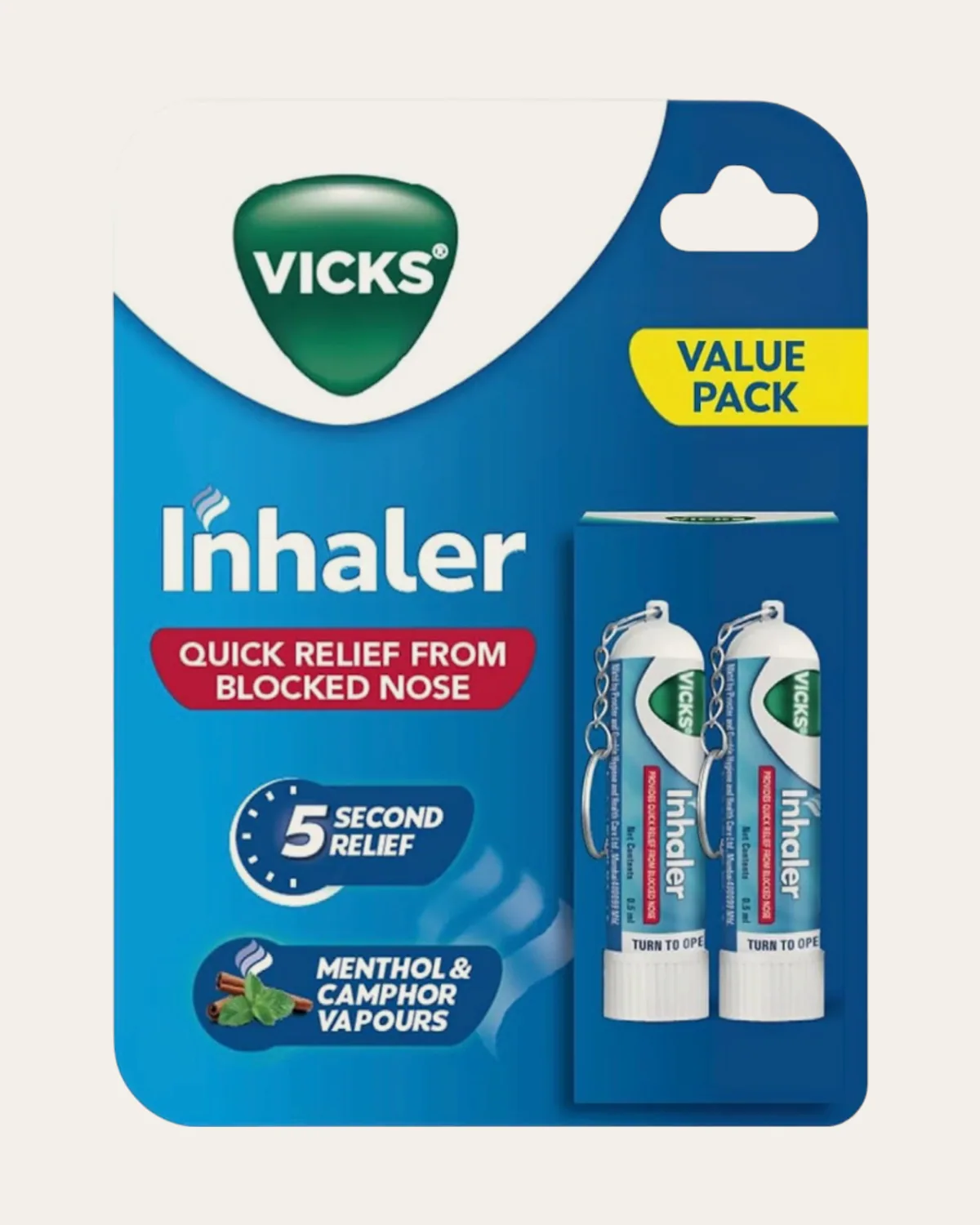 Inhalador, pack x2 Vicks