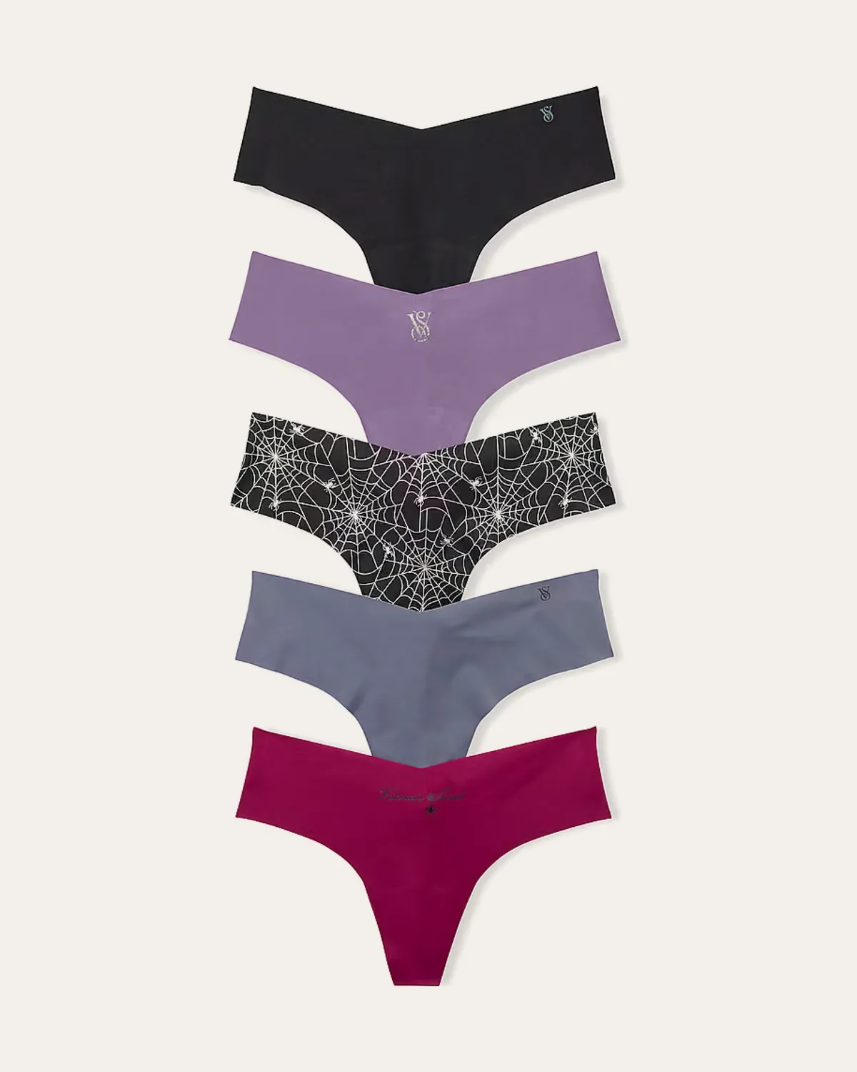 Pack x5 panties sin costuras Victoria's Secret, Diseño 1